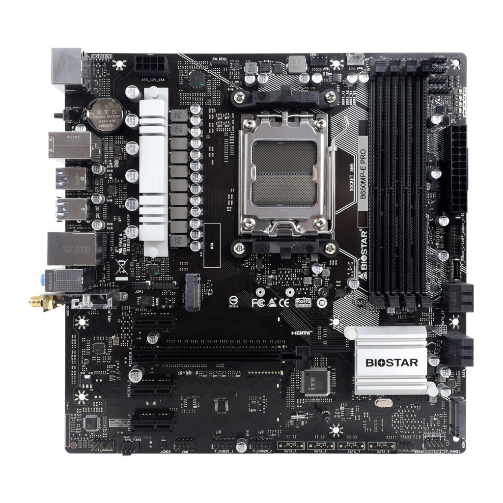 Placa Base Biomar B650mp-E Pro B650,Am5,Matx,Amd