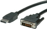 Value 11.99.5619 Adaptador De Cable De Vídeo 1,5 M Displayport Dvi Negro