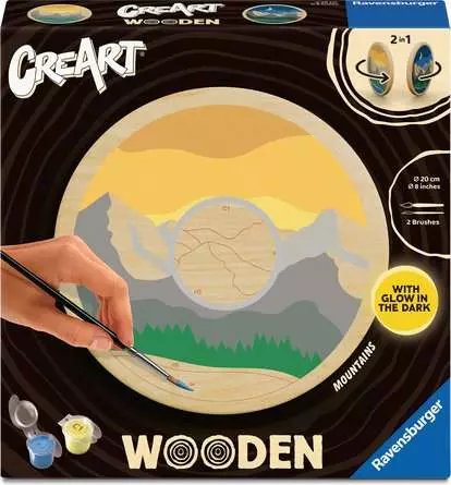 Ravensburger Creart Wooden - Berge 25923