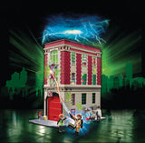Playmobil Cazafantasmas Cuartel Del Parque De Bomberos Ghostbuster