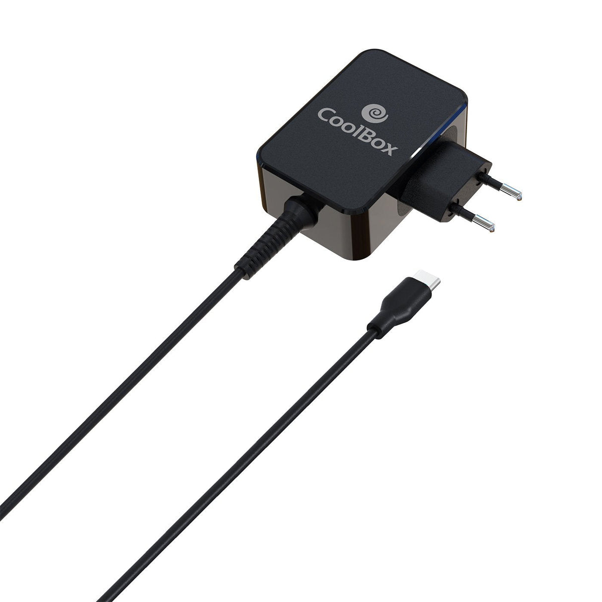 Cargador Universal Para Portátiles Coolbox 65w Usb Tipo C