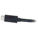 C2g Usb 3.1 Usb Type C To Vga Adapter Usb C To Vga Black Adaptador De Vídeo Externo Usb 3.1 D-Sub Negro