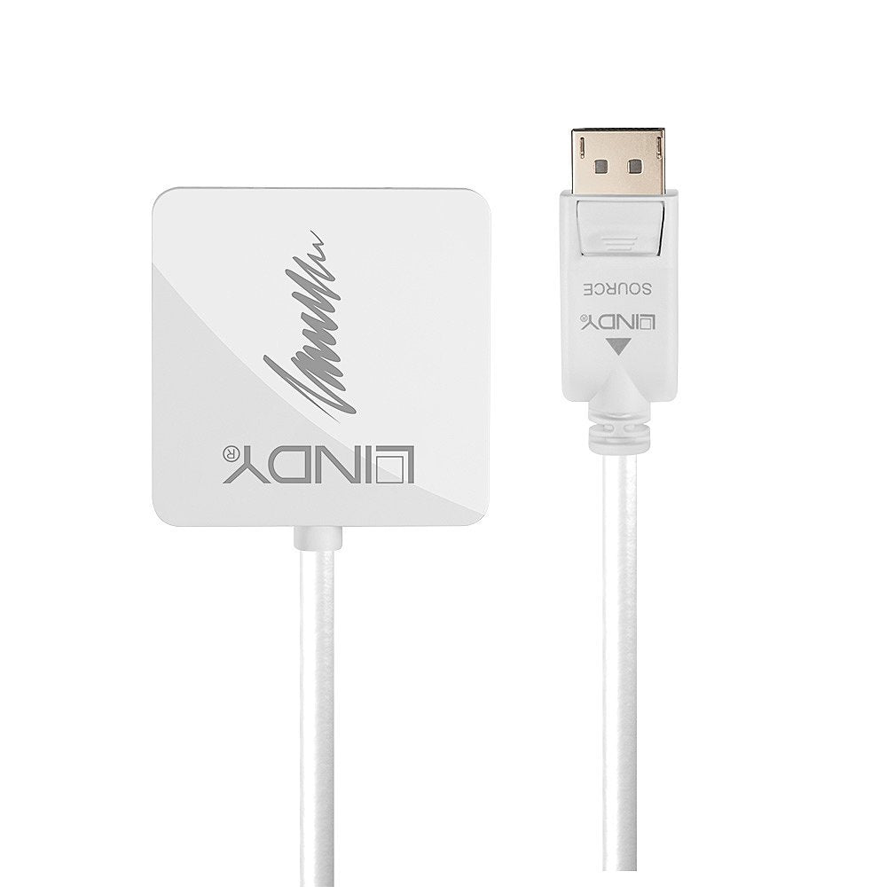 Lindy 41028 Adaptador Displayport Dvi-D + Vga [D-Sub] + Hdmi Negro (Displayport 1.2 To Hdmi, Vga & Dvi-D Ada)