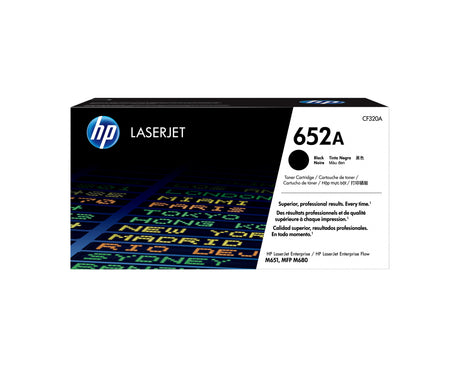 EAN 0886112501112 - HP 652A Black Original LaserJet Toner Cartridge cartucho de tóner 1 pieza(s) imagen 1