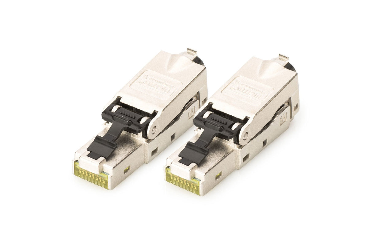Cat 6a Field Termination Plug, Stp, Dust Cap, Tia 568-A,B,Profinet, 2 Pcs.