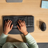 Logitech Wave Keys And Lift Combo Negro Logi Bolt Usb Bluetooth De