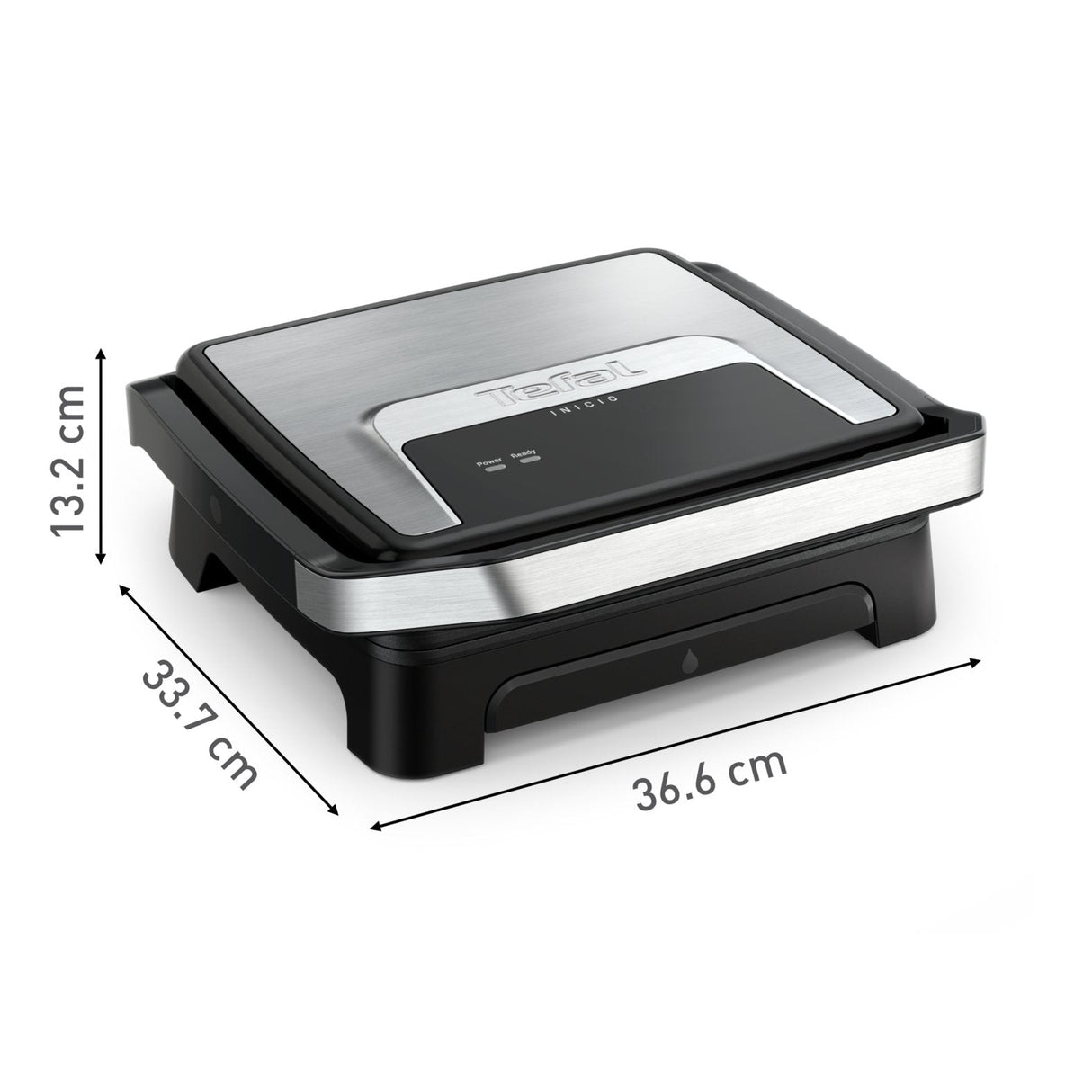 Tefal Inicio Classic Inox Gc271d10 Parrilla Eléctrica De Contacto