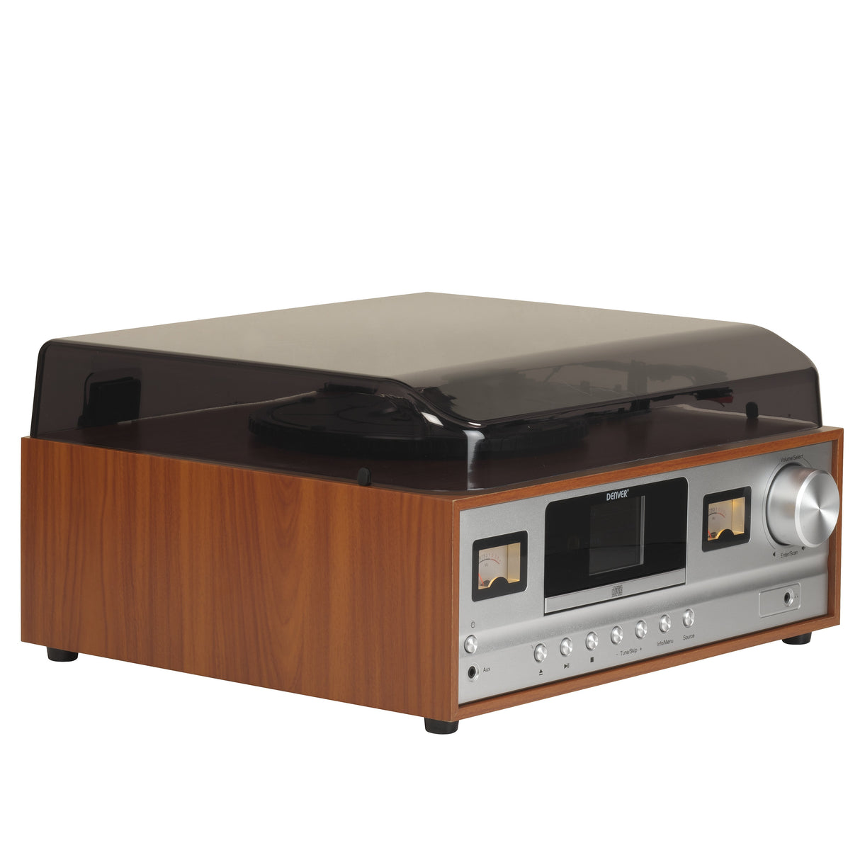 Denver Mrd-52 Lightwood Tocadiscos