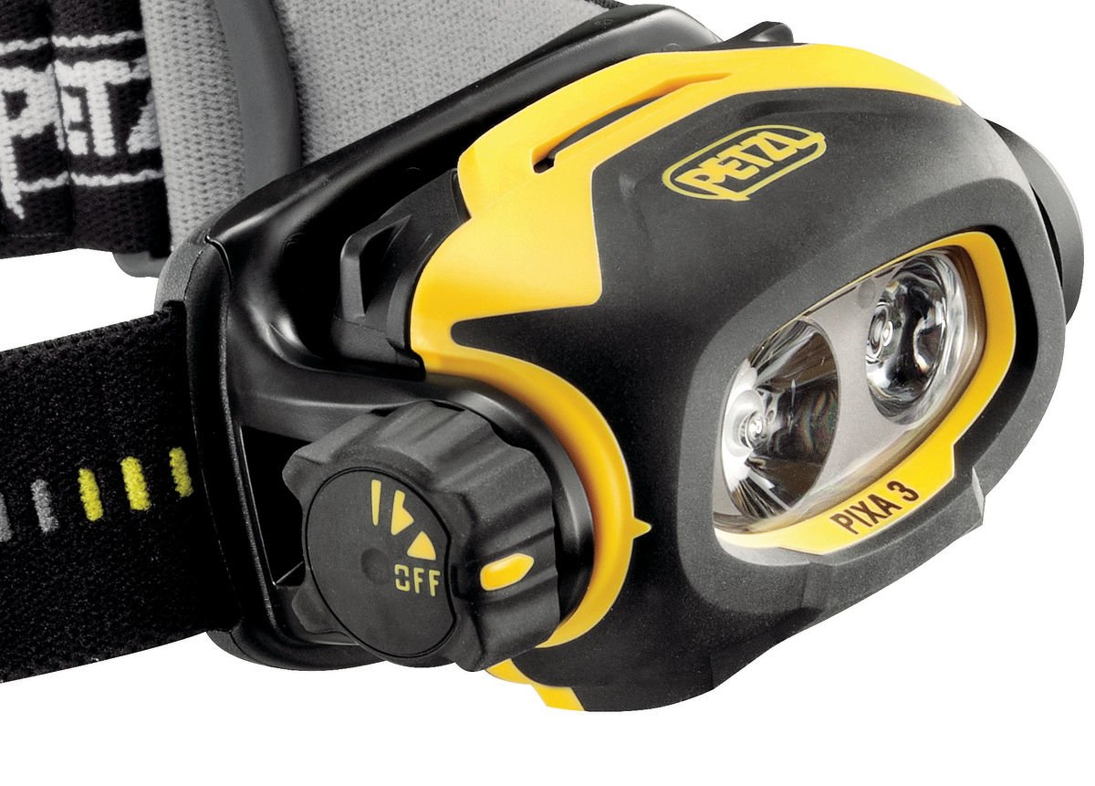 Petzl E78chb 2 Pixa 3 Headlamp Negro/Yellow