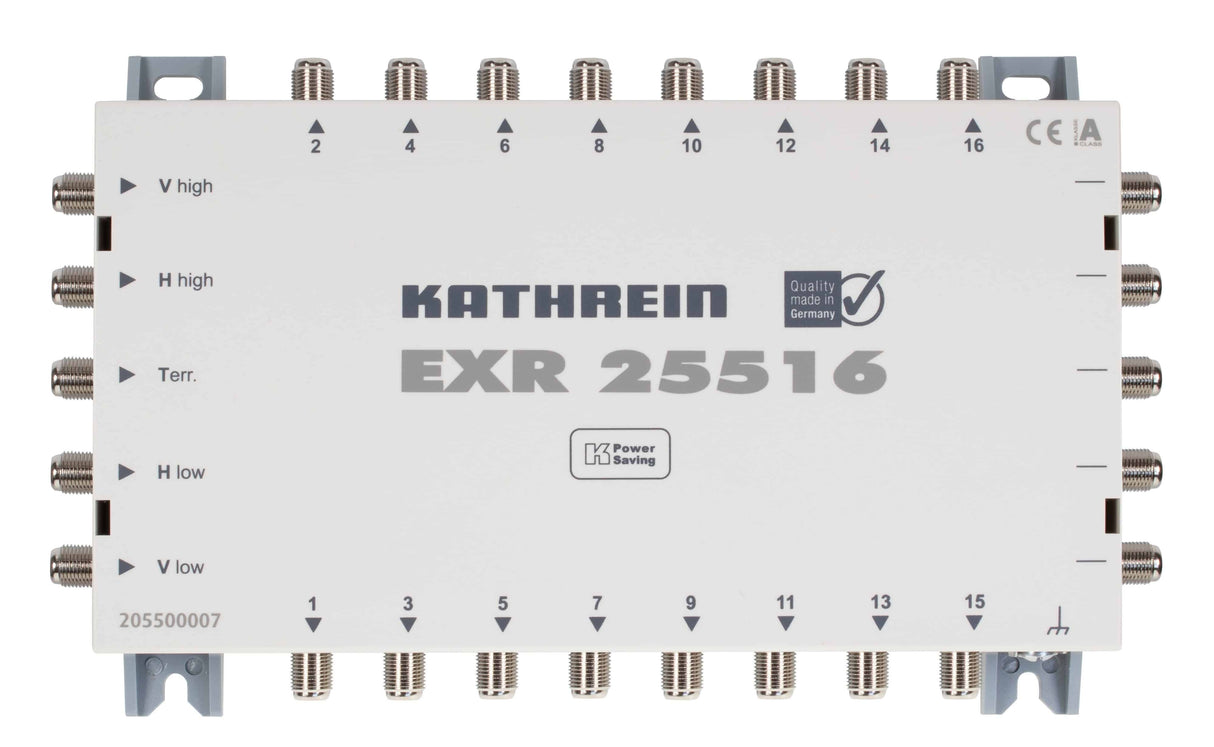 Kathrein Exr 25516 Kaskadierfähiger Multischalter Durchgang 5 Auf 16