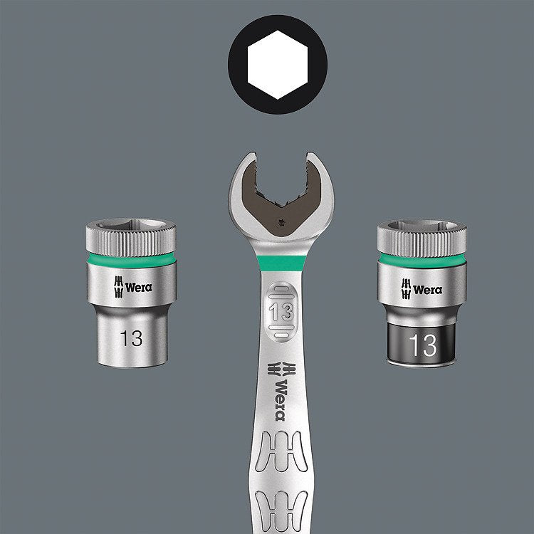 Wera Llave De Carraca Combinada Con Interruptor Joker Llave De 19 Mm 5020074001