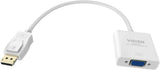 Vision Tc-Dpvga Adaptador De Cable De Vídeo 0,22 M Vga [D-Sub] Displayport Blanco