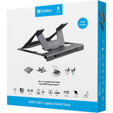 Usb-C 8in1 Laptop Stand Dock 136-83