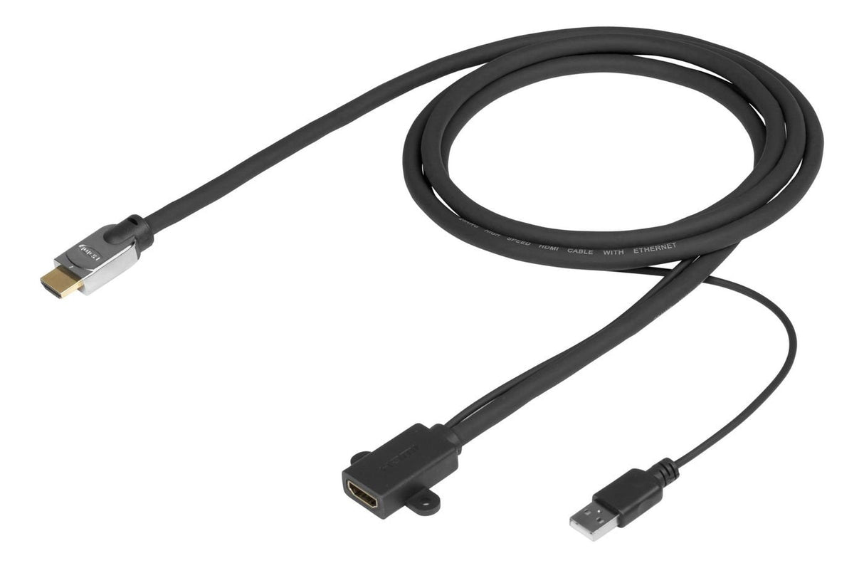 Pro Hdmi Male - Female Hdmi  2.0 4k - 2k - Lszh