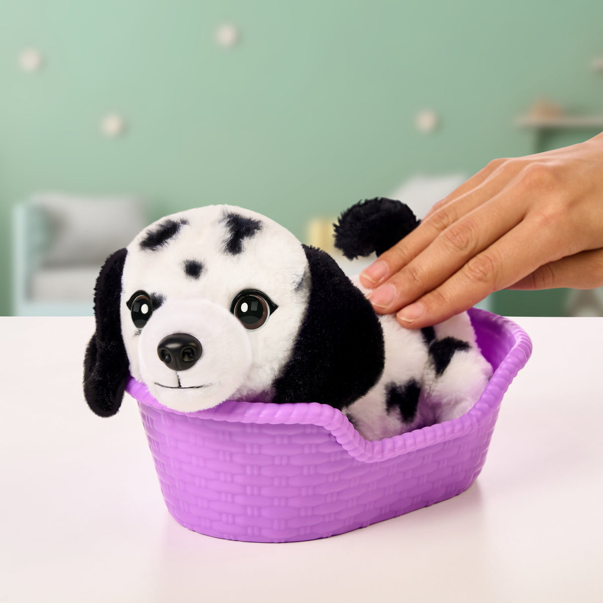 Moose Toys Little Live Pets My Really Real S2 Puppy Mini - Pepper, Peluche 26651