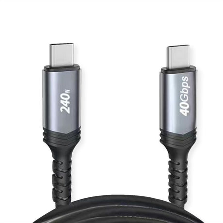 EAN 7630049627246 - VALUE 11.99.9086 cable USB USB4 Gen 3x2 1 m USB C Negro imagen 2
