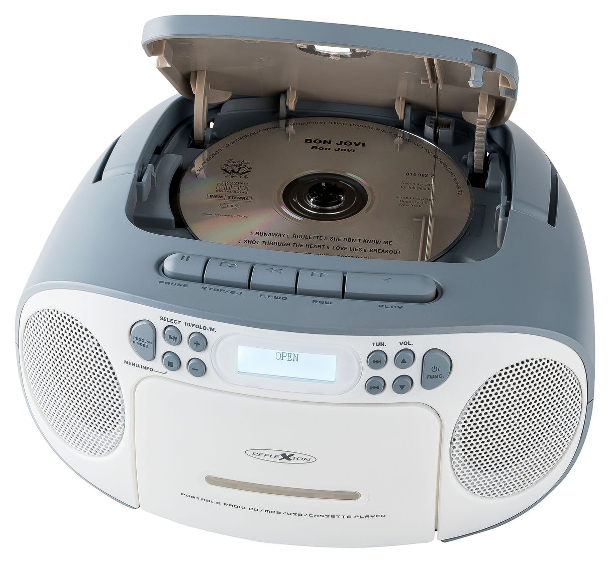 EAN 4260035678919 - Reflexion RCR2260DAB 24 W DAB+, FM Azul, Blanco Reproducción MP3 imagen 6