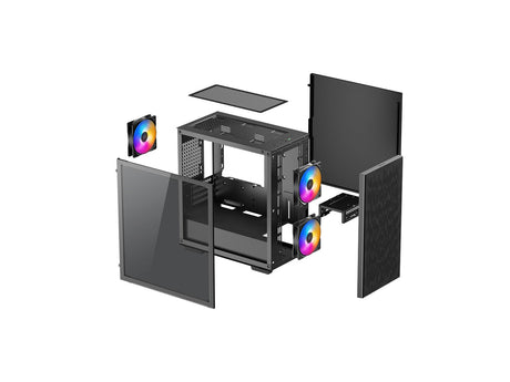 EAN 6933412714569 - DeepCool MATREXX 40 3FS Micro Torre Negro imagen 18