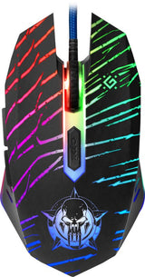 EAN 4714033525909 - Defender DARK AGENT GM-590L ratón Juego mano derecha USB tipo A Óptico 12800 DPI imagen 1