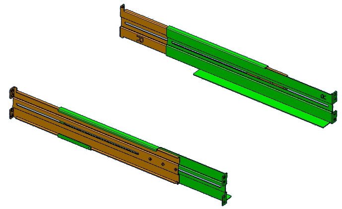 EAN 4260074981094 - PowerWalker RK7 Carril de rack imagen 1