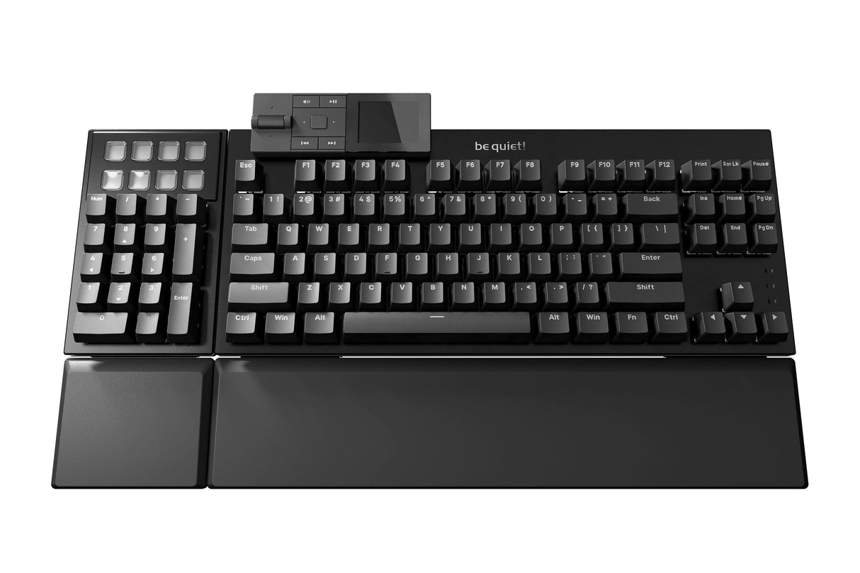 Teclado Gamer Mecánico (Silent Táctil) Be Quiet Dark Mount Rgb (Negro)