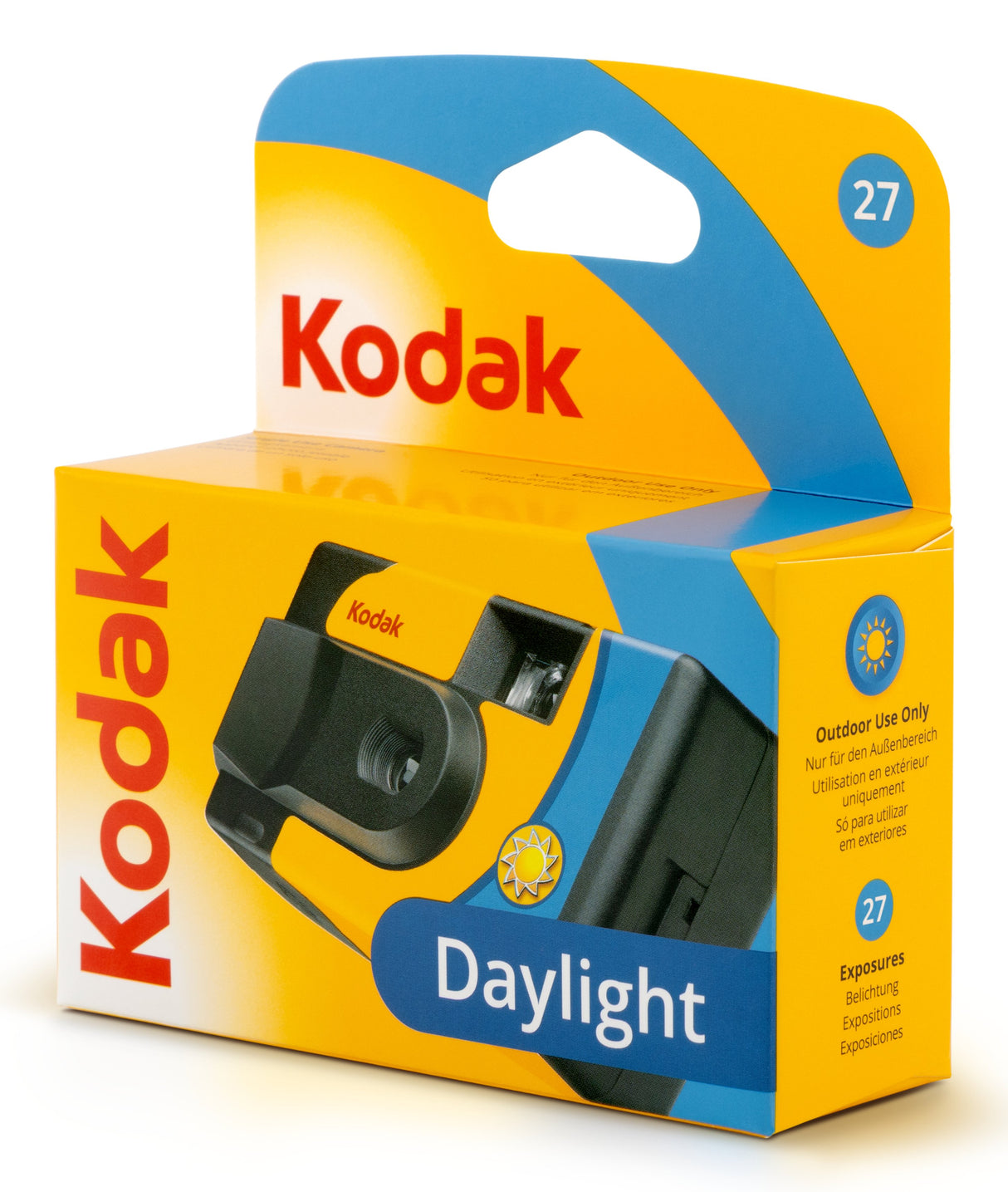 EAN 0041771007089 - Kodak Daylight Cámara analógica compacta 35 mm Negro, Amarillo imagen 4