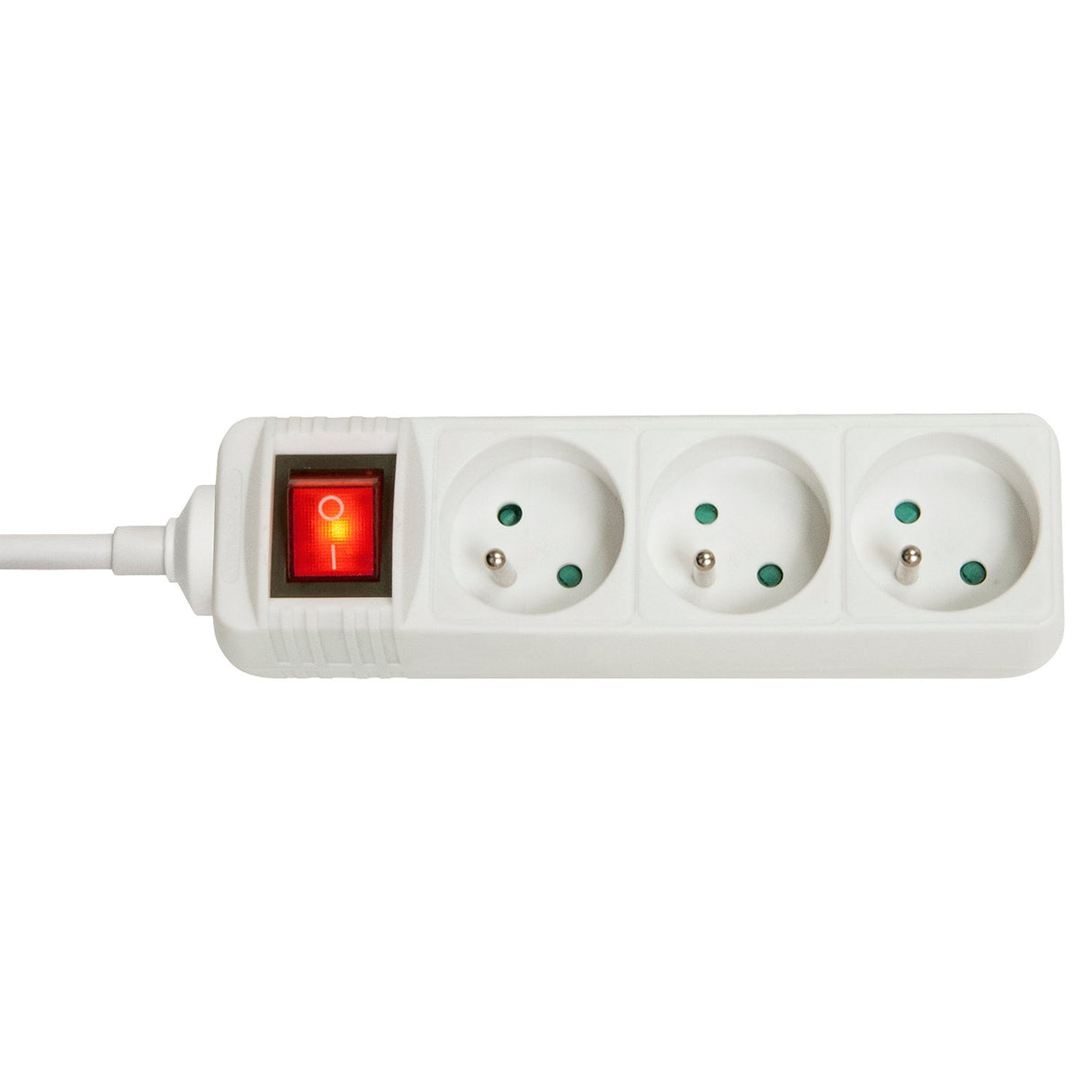 EAN 4002888731249 - Lindy 73124 base múltiple 3 salidas AC Interior Blanco imagen 1