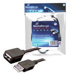 EAN 4260057127075 - MediaRange MRCS111 cable USB 3 m USB A Negro imagen 1