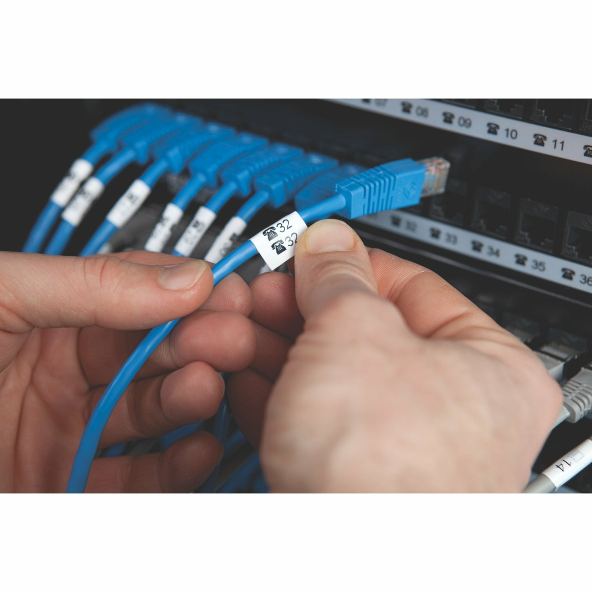 EAN 0071701184887 - DYMO 18488 cinta para impresora de etiquetas Negro sobre blanco imagen 3