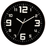Reloj Color Negro Ø30cm