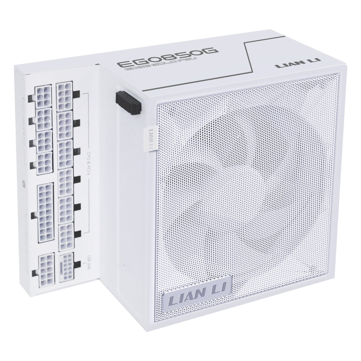 EAN 4718466016331 - Lian Li EG0850G unidad de fuente de alimentación 850 W 20+4 pin ATX ATX Blanco imagen 4