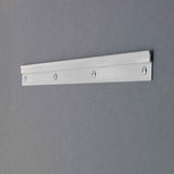 Nobo Vitrina Para 4 Hojas A4 Con Superficie De Corcho - 532x692x37mm - Puerta De Cristal De Seguridad - Marco De Aluminio - Color Natural