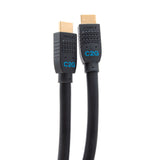 C2g 12ft Ultra Flexible 4k Active Hdmi Cable Gripping 4k 60hz In-Wall M/M Cable Hdmi Con Ethernet Hdmi Macho A Hdmi Macho 3.7 M Negro Activo Admite 4k60hz