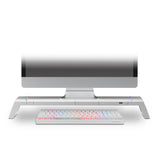 Soporte Gaming Para Monitor Mars Gaming Mgs-One Hasta 30 Kg Blanco