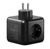 Cargador De Pared Mars Gaming Md Cube20 20w 3x Schuko 2x Usb Tipo C 2x Usb Tipo A Negro