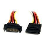 Startech Cable 30cm Extension Alimentacion Corrien