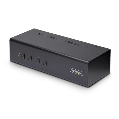 EAN 0065030899697 - StarTech.com P4DD46A2-KVM-SWITCH interruptor KVM Negro imagen 1
