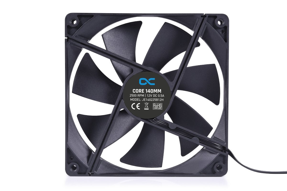 Alphacool Core Pwm Ventilador 2.500 U/Min - 140 Mm - Negro