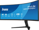 Iiyama Prolite Xcb4994dqsu-B1 124 Cm 49 Pulgadas), Negro (Mate), Dqhd, Va, Curved, Hdmi, Dp, Usb-C, Usb-Hub, 120hz Panel) Xcb4994dqsu-B1