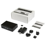 Startech.Com Switch Conmutador Kvm Displayport De 2 Puertos 4k 60hz Switch Kvm Displayport 1.2 Conmutador Kvm / Audio / Usb 2 X Kvm / Audio / Usb Sobremesa Conforme A La Taa