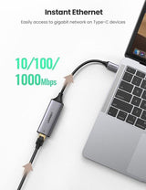 Ugreen Usb-C 3.1 Gen1 To Gigabit Ethernet Adapter