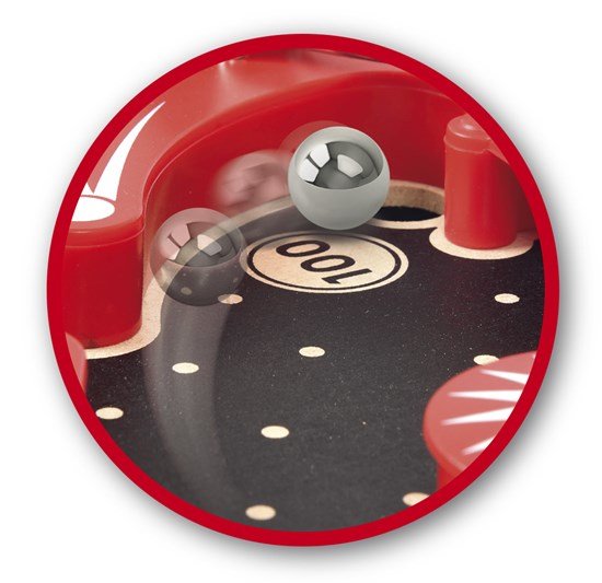 Brio Pinball De Madera Space Safari, Juego De Habilidad 34017