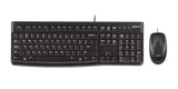 Teclado Húngaro + Ratón Logitech Mk120 Usb Qwertz Negro