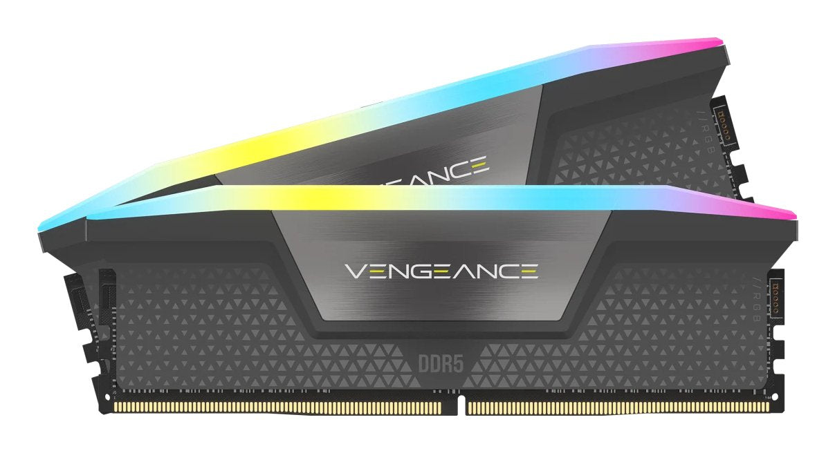 Memoria Corsair Ddr5 32gb 2x16gb Pc6000 Vengeance Rgb Cmh32gx5m2b6000z38