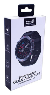 Cool Smartwatch Pantalla Amoled Adventure Silicona Negro