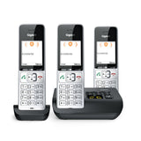 Gigaset Comfort 500a Trio Plata Negro  Telefono