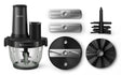EAN 8720389066627 - Philips 5000 series HR1507/00 picadora eléctrica de alimentos 2 L 650 W Negro imagen 1