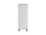 Lanberg Rack Cabinet 19" Free-Standing 32u 600x600 Flat Pack With Glass Door Lcd Grey V2