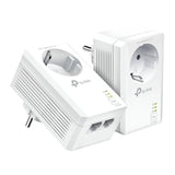 Adaptador Powerline Tp-Link Tl-Pa7027p Kit 1000mbps Alcance 300m Pack De 2