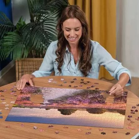 Ravensburger Puzzle Beautiful Walkways - Traumpfad In Rosa (1000 Teile) 12001763